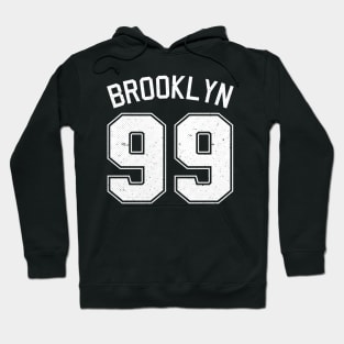 Distressed Brooklyn 99 Jersey Hoodie